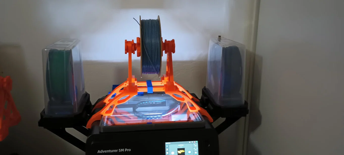 Giá treo cuộn filament gắn trên cho ADM5 Pro (Top mounted Spool Holder) - Image 2
