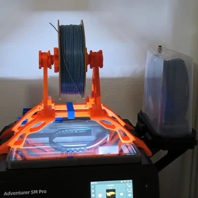 Giá treo cuộn filament gắn trên cho ADM5 Pro (Top mounted Spool Holder)