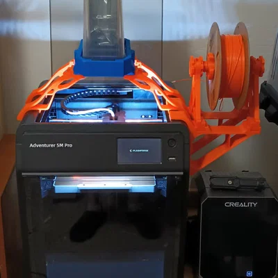 Giá treo cuộn filament gắn trên cho ADM5 Pro (Top mounted Spool Holder)