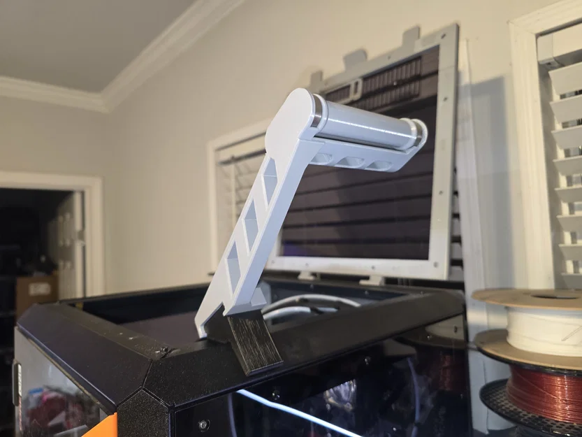 Giá đỡ cuộn filament gắn trên Core One, mod dùng vòng bi 608zz - Image 2