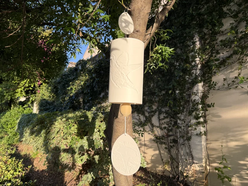 S33D — LUMEN — LumenBell — Chuông gió lithophane Lilly Bell - Image 4