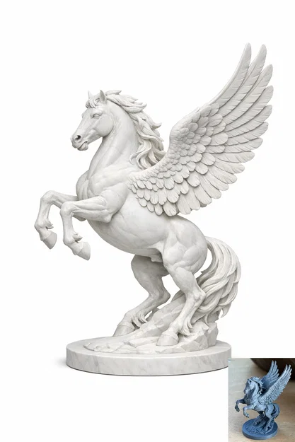 Tượng Pegasus (Pegasus Sculpture) - Image 1