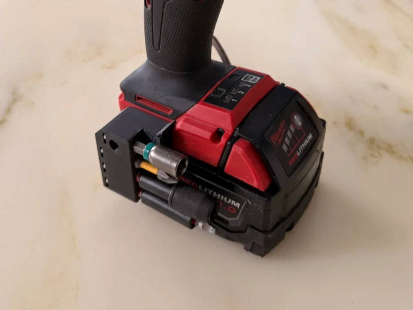 Giá giữ bit cho Milwaukee M18 Fuel Gen4 Impact Driver (3–4 bit) - Image 1