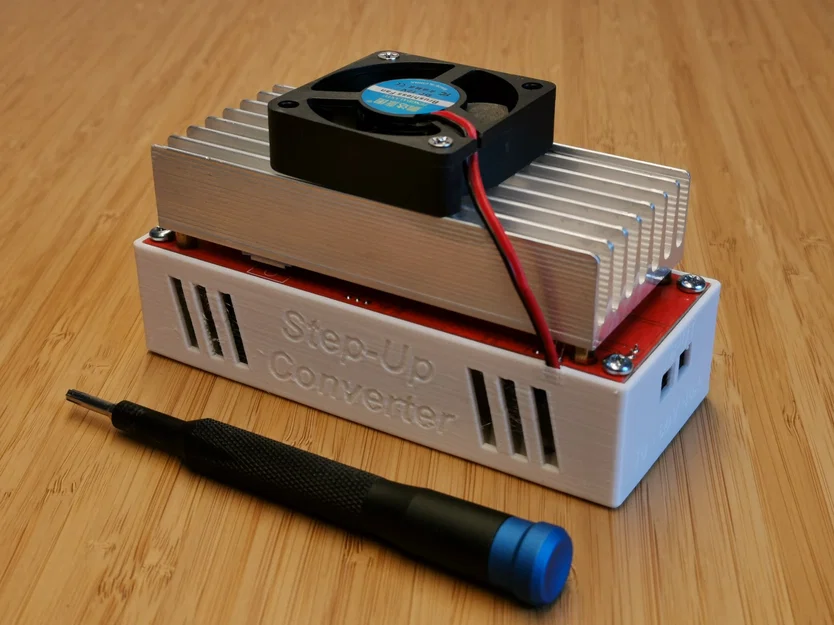 Vỏ bảo vệ cho bộ tăng áp DC-DC (Step-Up Converter) tiện dụng - Image 1