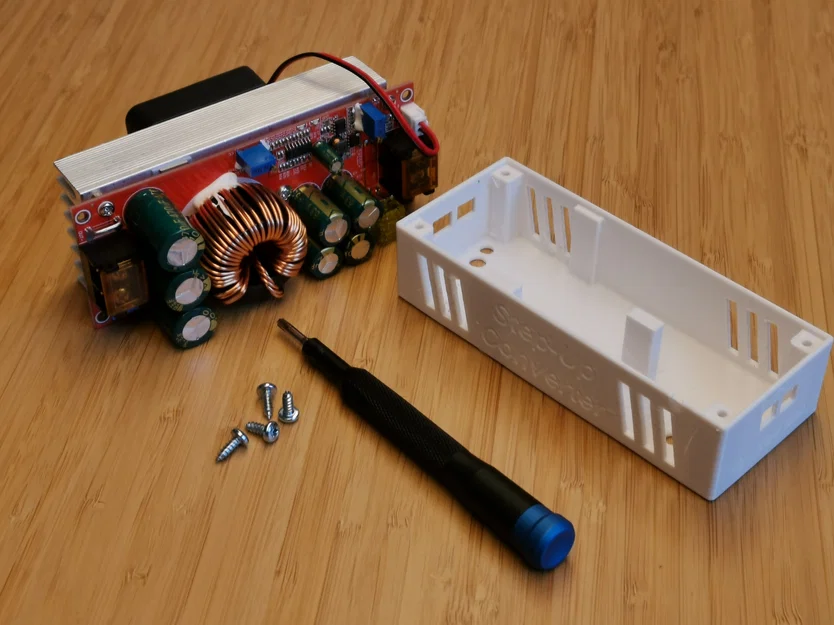 Vỏ bảo vệ cho bộ tăng áp DC-DC (Step-Up Converter) tiện dụng - Image 2