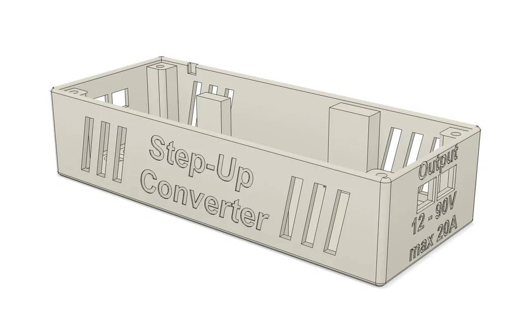 Vỏ bảo vệ cho bộ tăng áp DC-DC (Step-Up Converter) tiện dụng - Image 3