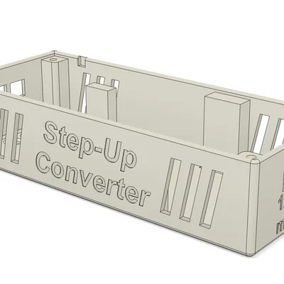 Vỏ bảo vệ cho bộ tăng áp DC-DC (Step-Up Converter) tiện dụng