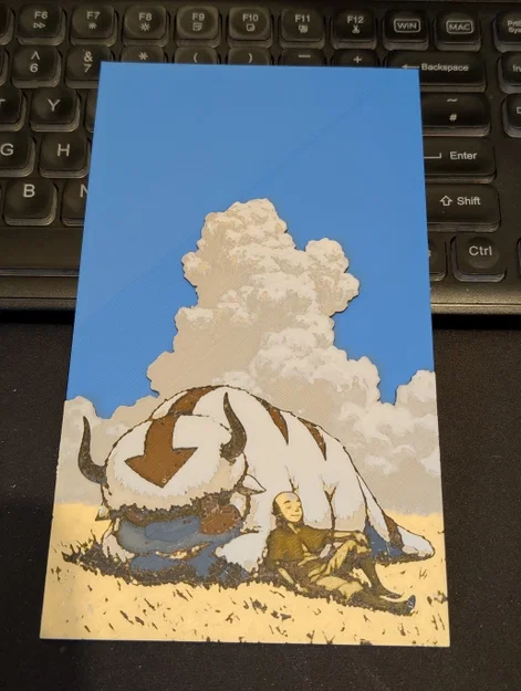 Hueforge Avatar Aang và Appa - Image 1