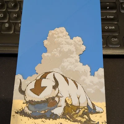 Hueforge Avatar Aang và Appa