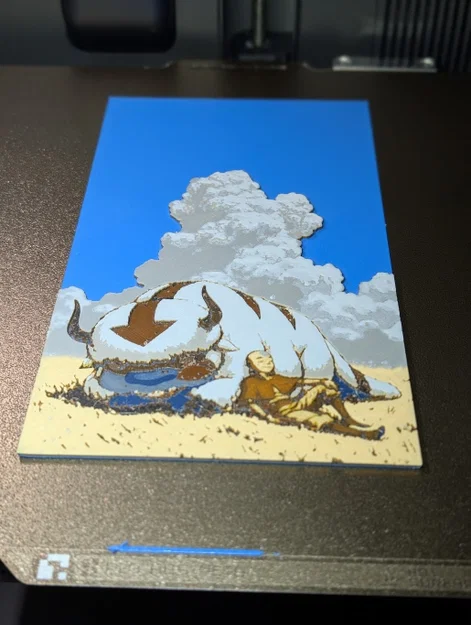 Hueforge Avatar Aang và Appa - Image 2
