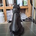 Mô hình tượng sói đá phong cách đa giác độc đáo để in 3D - Thumbnail 2