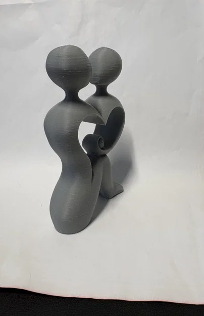 Love – Tượng đôi tình nhân tạo hình trái tim - Image 2