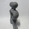 Love – Tượng đôi tình nhân tạo hình trái tim - Thumbnail 3