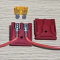 Ngàm giữ cầu chì lá ô tô inline ngắn (Short inline automotive blade fuse holder) - Thumbnail 1