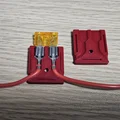 Ngàm giữ cầu chì lá ô tô inline ngắn (Short inline automotive blade fuse holder) - Thumbnail 2