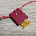 Ngàm giữ cầu chì lá ô tô inline ngắn (Short inline automotive blade fuse holder) - Thumbnail 3