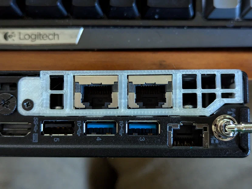Khung gắn card mạng SuperMicro AOC-STG-i2T cho Lenovo Tiny - Image 1