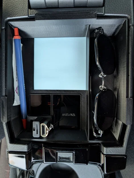 Khay treo organizer hộc chứa đồ trung tâm Corolla E210/2019+ - Image 1