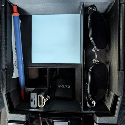 Khay treo organizer hộc chứa đồ trung tâm Corolla E210/2019+