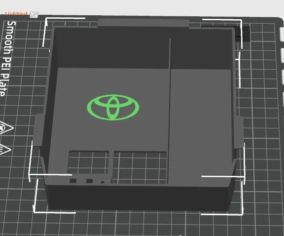 Khay Đựng Đồ Hộc Console Toyota Corolla 2026 In 3D Độc Đáo - Image 1