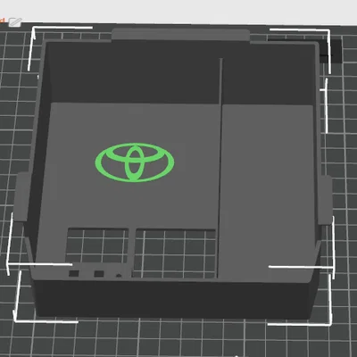 Khay Đựng Đồ Hộc Console Toyota Corolla 2026 In 3D Độc Đáo