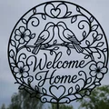 Tranh treo tường 2D Welcome Home Floral Birds - Thumbnail 3