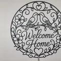 Tranh treo tường 2D Welcome Home Floral Birds - Thumbnail 4