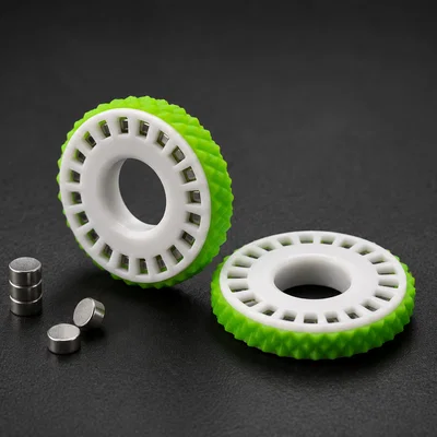 Nhẫn Fidget Nam Châm Siêu Êm – Không Ball Bearing