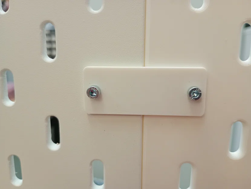 Khớp nối bảng IKEA Skadis (IKEA Skadis board connector) - Phụ kiện in 3D - Image 1
