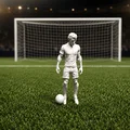 Tượng Cầu Thủ Bóng Đá Realistic - Thumbnail 1