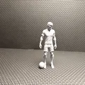 Tượng Cầu Thủ Bóng Đá Realistic - Thumbnail 2