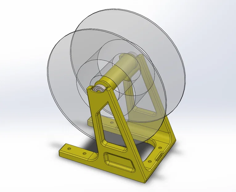 Giá đỡ cuộn Filament #002 (Bạc đạn, thiết kế đơn giản) - Image 3