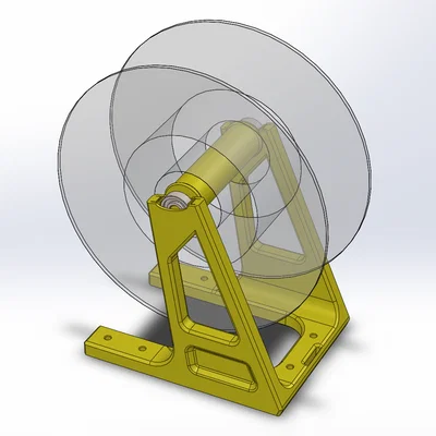 Giá đỡ cuộn Filament #002 (Bạc đạn, thiết kế đơn giản)