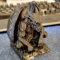 Tượng Gargoyle Cánh Gấp - Mô hình trang trí phong cách Gothic 3D - Thumbnail 5