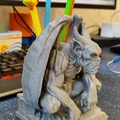 Kẹp bút gargoyle cánh gập (Folded-wing gargoyle pen holder) - Thumbnail 5