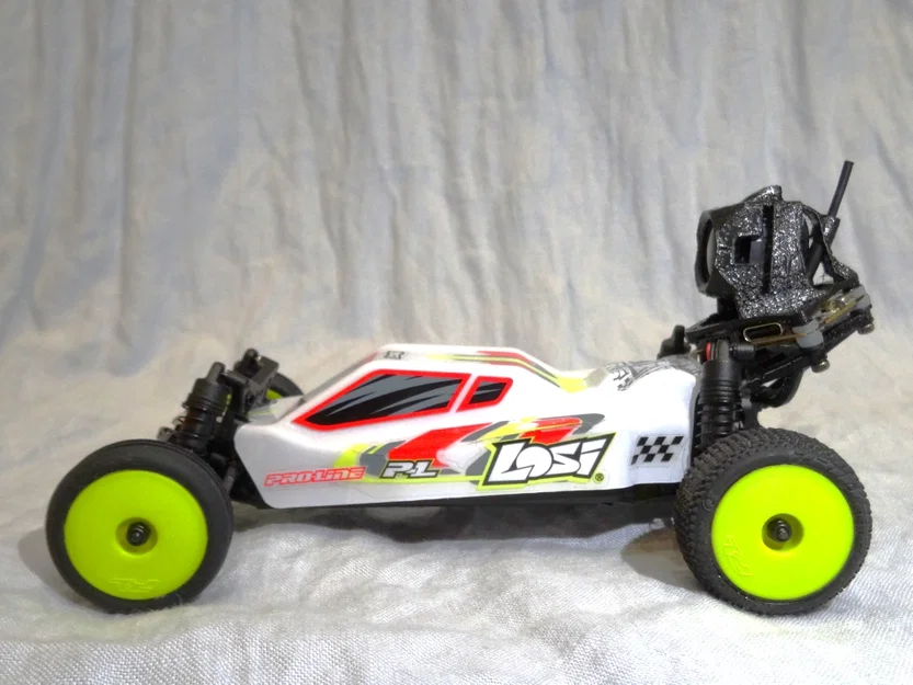 Losi Micro B FPV – Ngàm/adapter gắn canopy FPV cho xe RC - Image 2