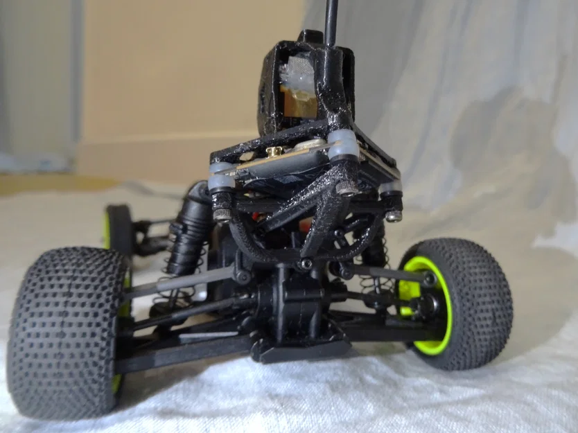 Losi Micro B FPV – Ngàm/adapter gắn canopy FPV cho xe RC - Image 3