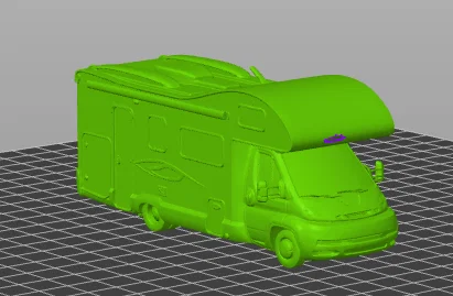 Mô hình xe cắm trại Rimor Europeo 6 - File in 3D chi tiết - Image 2
