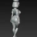 Mô hình cô y tá đeo kính (Sexy Nurse) - Tượng in 3D chi tiết cao - Thumbnail 3