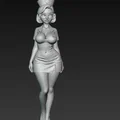 Mô hình cô y tá đeo kính (Sexy Nurse) - Tượng in 3D chi tiết cao - Thumbnail 6
