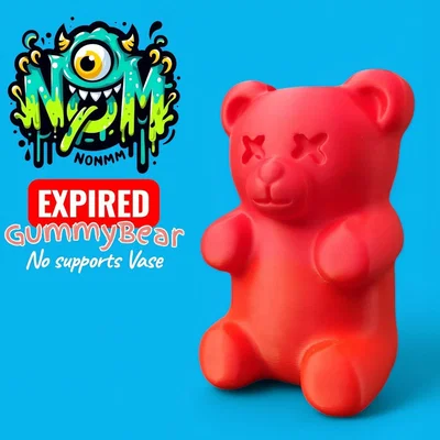 Bình hoa Kẹo Dẻo Gummy Bear Hết Hạn - Nomz