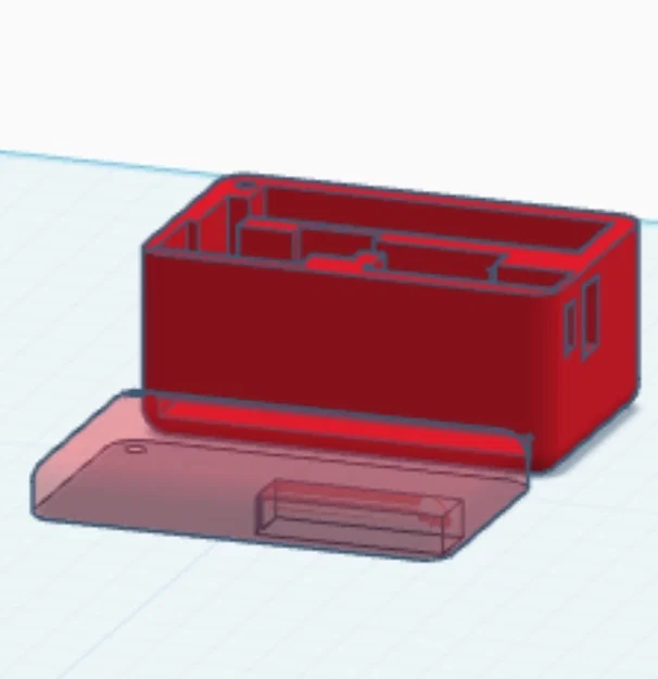 Vỏ hộp in 3D cho Slime VR LSM6DSV kèm pin 18650 và công tắc - Image 1