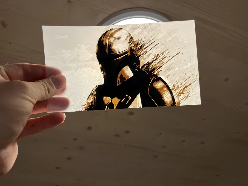 Mandalorian HueForge - Image 2