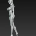 Mô hình nhân vật nữ mặc đồ bơi - Mẫu figurine in 3D chi tiết - Thumbnail 5