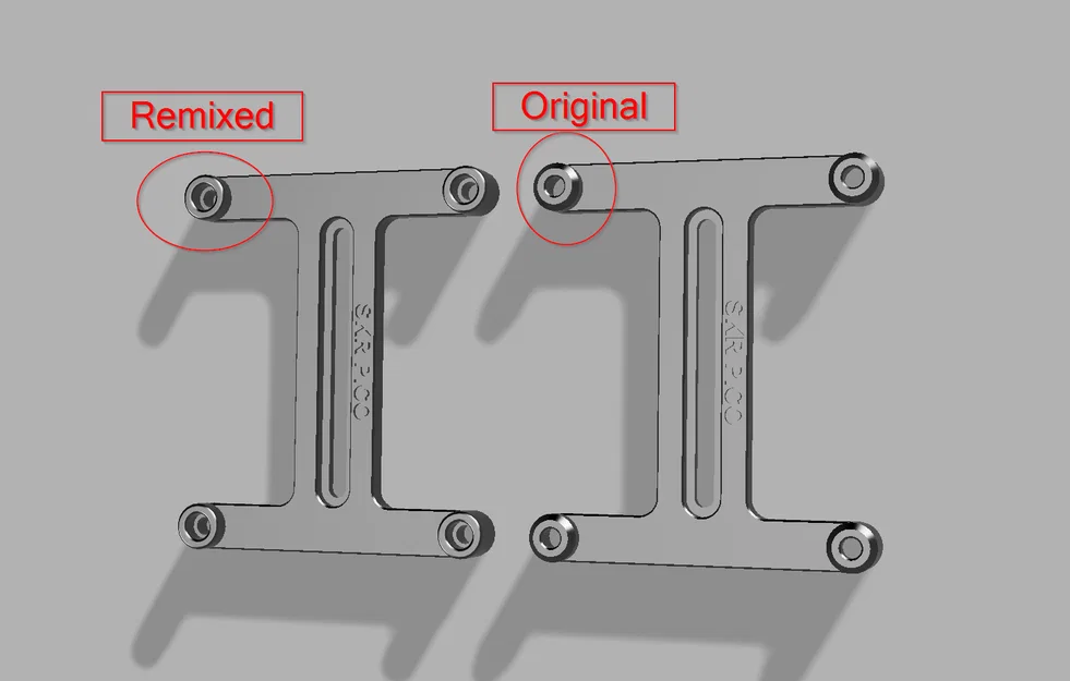 Đế Gắn Mạch SKR Pico Cải Tiến (Heatset Insert Remix) - Bền Chắc Hơn - Image 1