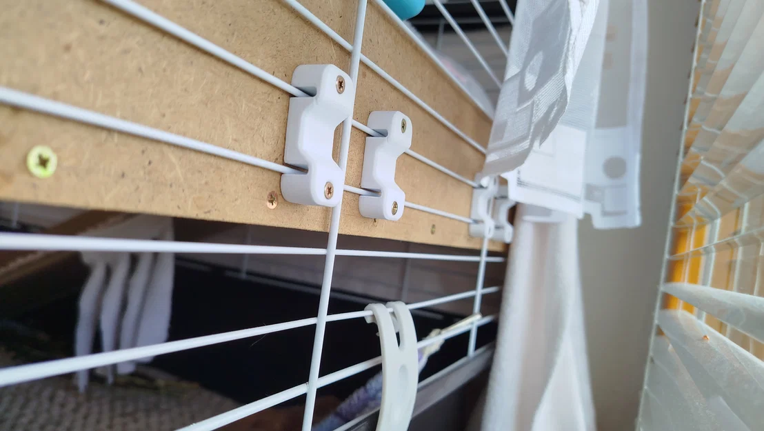 2 floor – Ngàm/kẹp giữ tầng 2 cho lồng guinea pig - Image 3