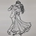 Tranh Treo Tường 2D Cặp Đôi Khiêu Vũ Lãng Mạn - Thumbnail 3