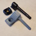 Trục tấm che nắng Alfa Spider (Alfa spider sun visor axle) - Thumbnail 3