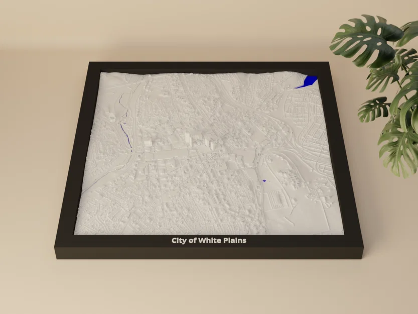 Mô hình thu nhỏ 3D City of White Plains, Hoa Kỳ - Image 5
