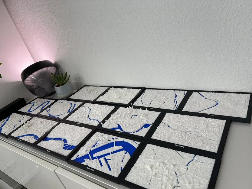 Romanshorn, Thụy Sĩ - Miniature 3D địa hình - Image 2